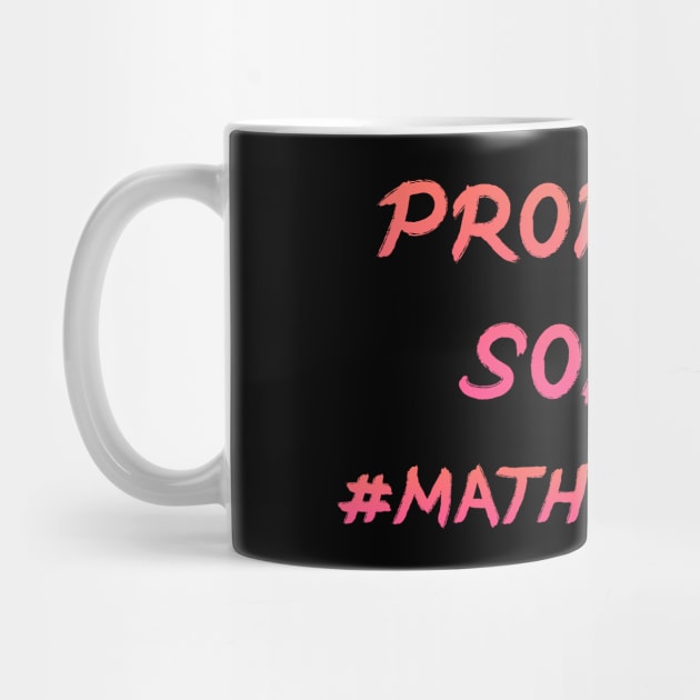 Problem Solver Math Teacher Orange by Dolta